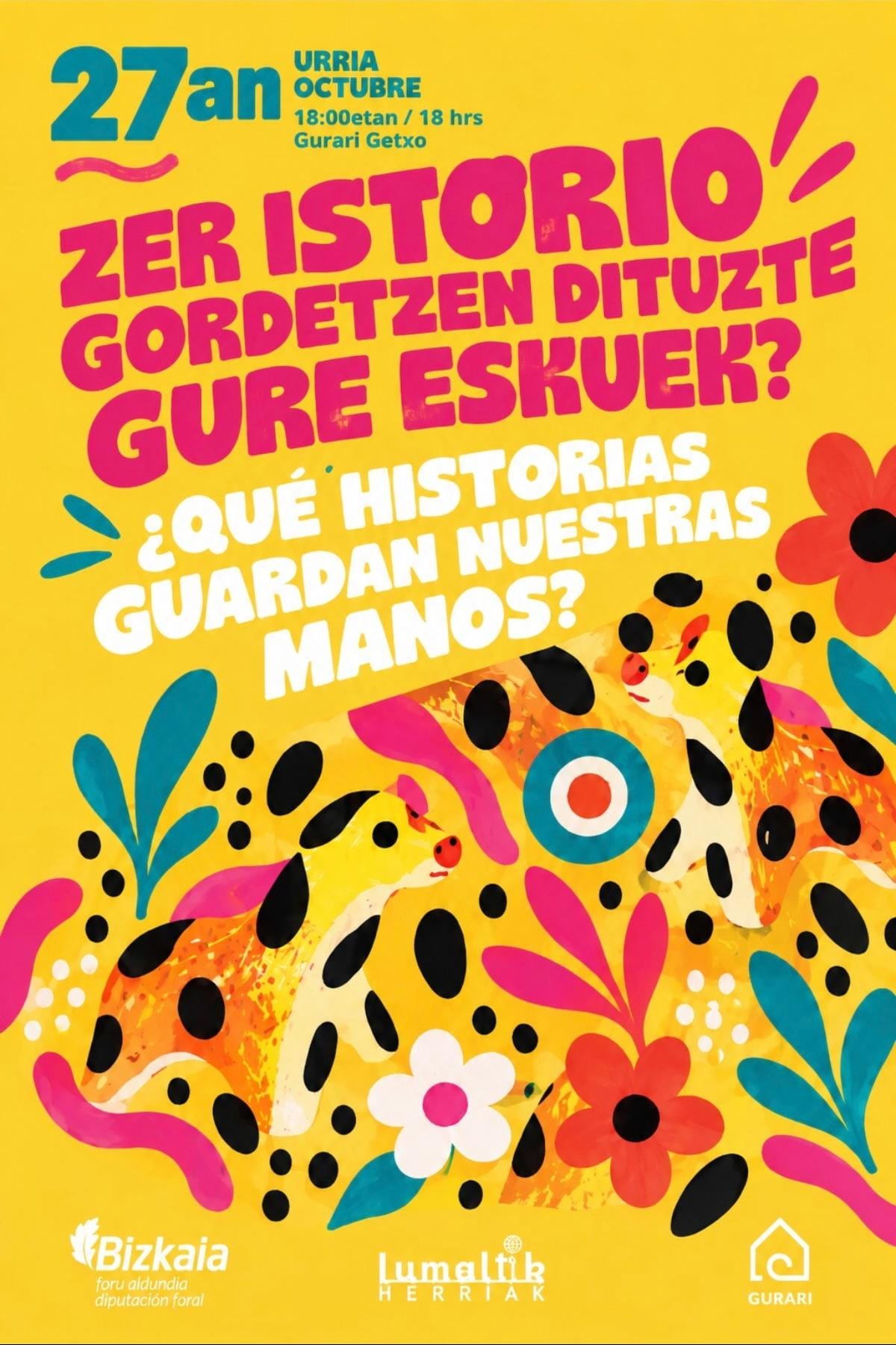 Encuentro: ¿Qué historias guardan nuestras manos?