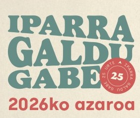 Jornadas Iparra Galdu Gabe