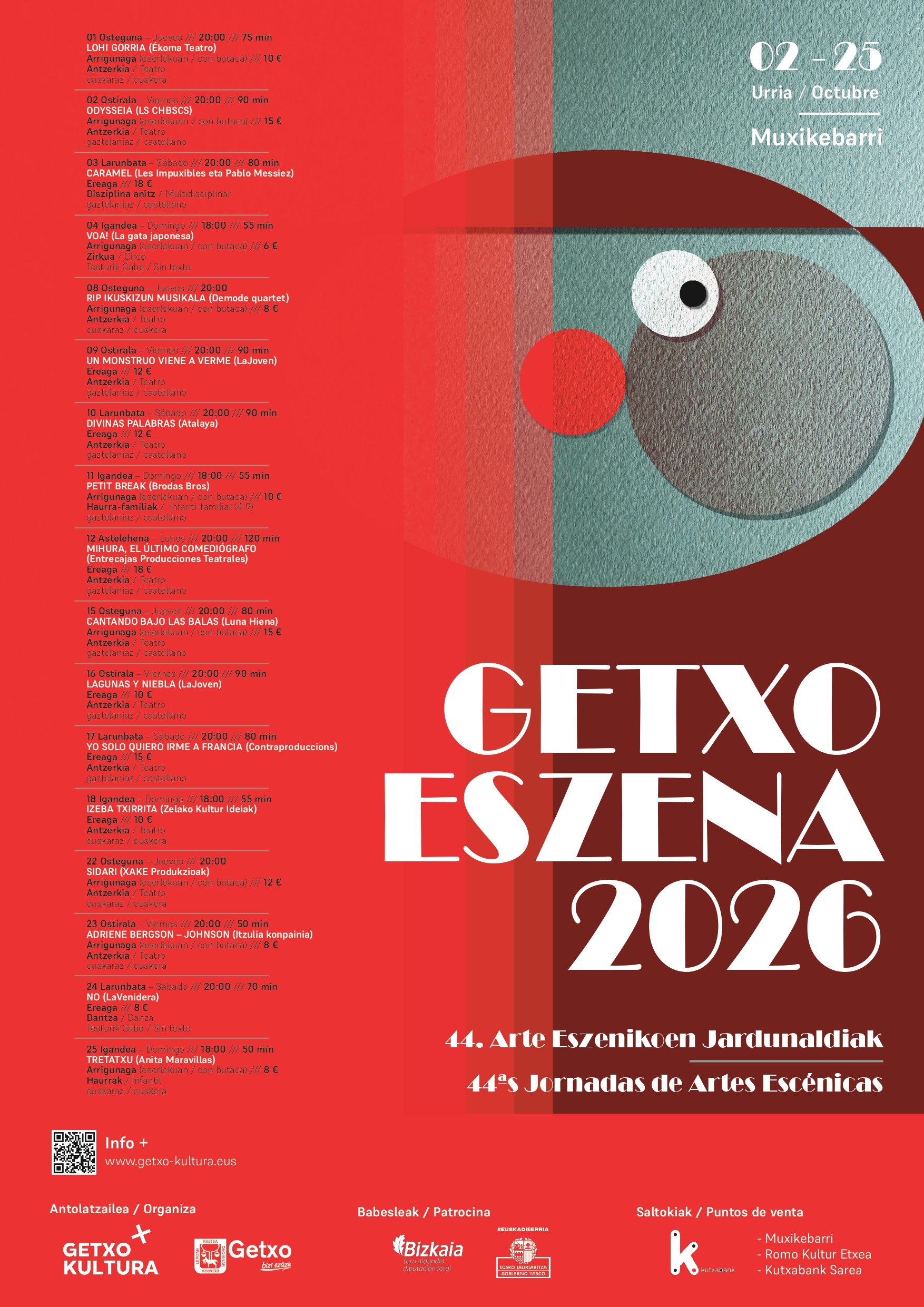 Getxo Eszena 2026 getxo eszena