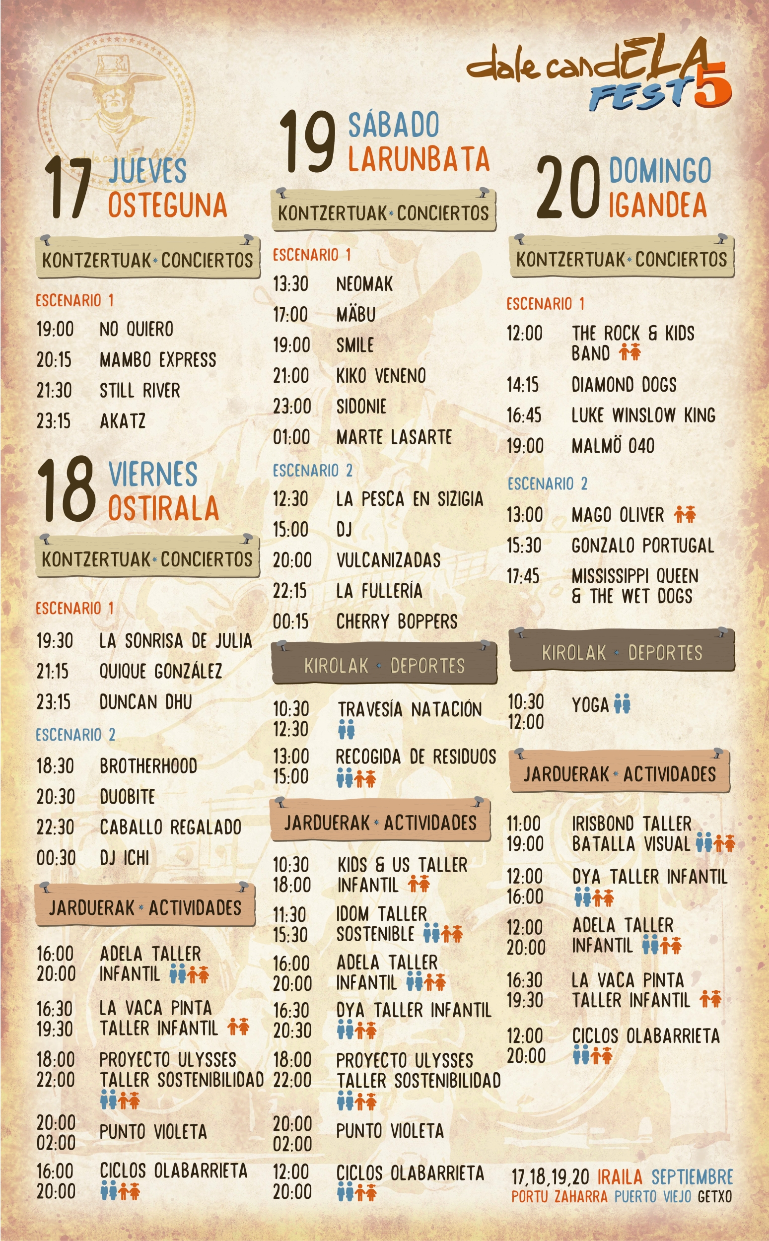 Horario DalecandELA dale candela fest horario