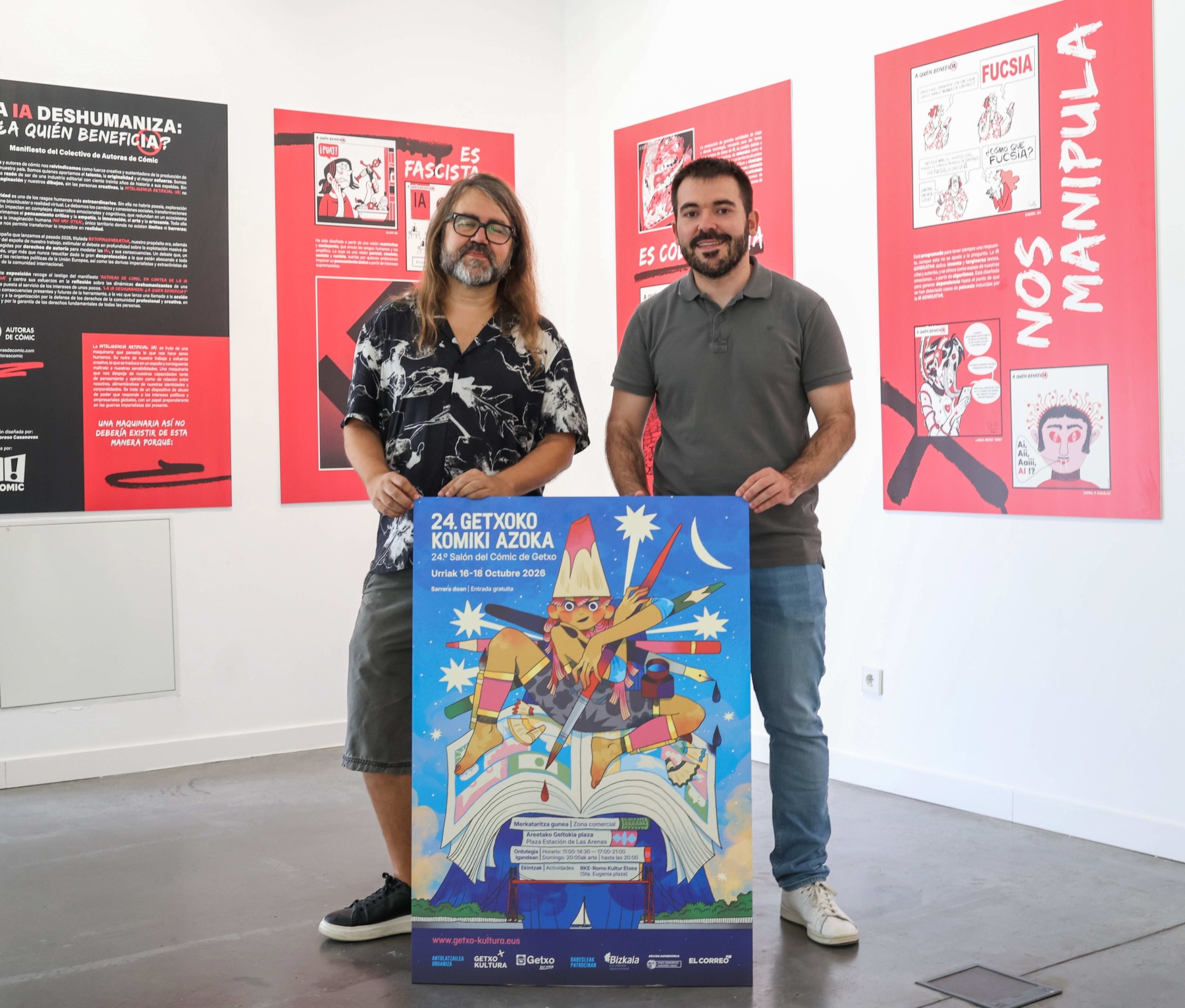 Getxo volverá a ser punto de encuentro del mundo de la viñeta en octubre (16-18)
